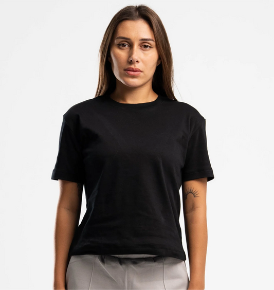 black t-shirt top 7571
