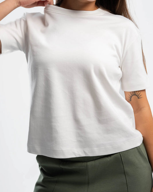 white t-shirt top 7571