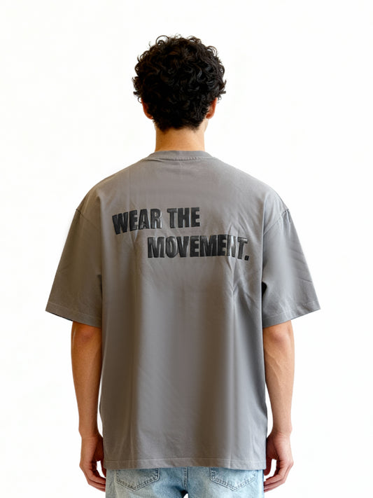 MAVIN Oversized Grey T-SHIRT 7461