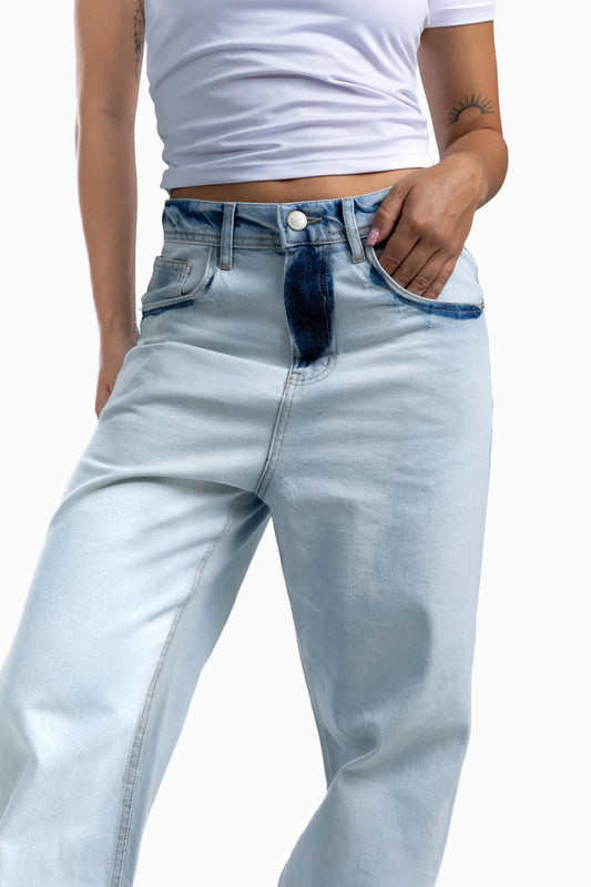 wide leg jeans - 1259