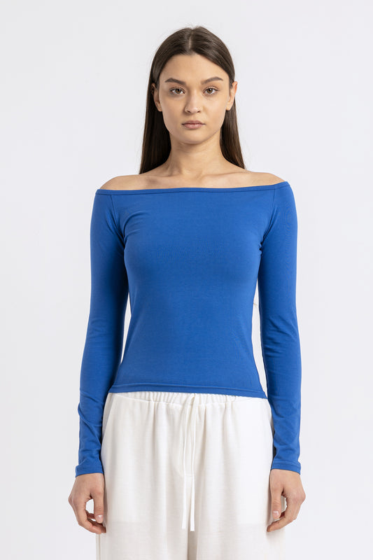 off shoulder top - 77115