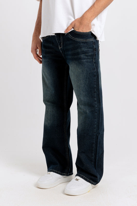wide leg jeans - 1227