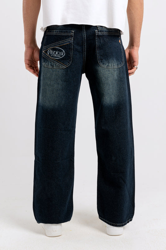 wide leg jeans - 1227