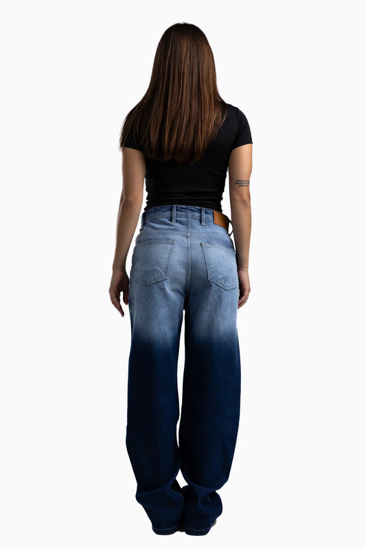 wide leg denim - 1169