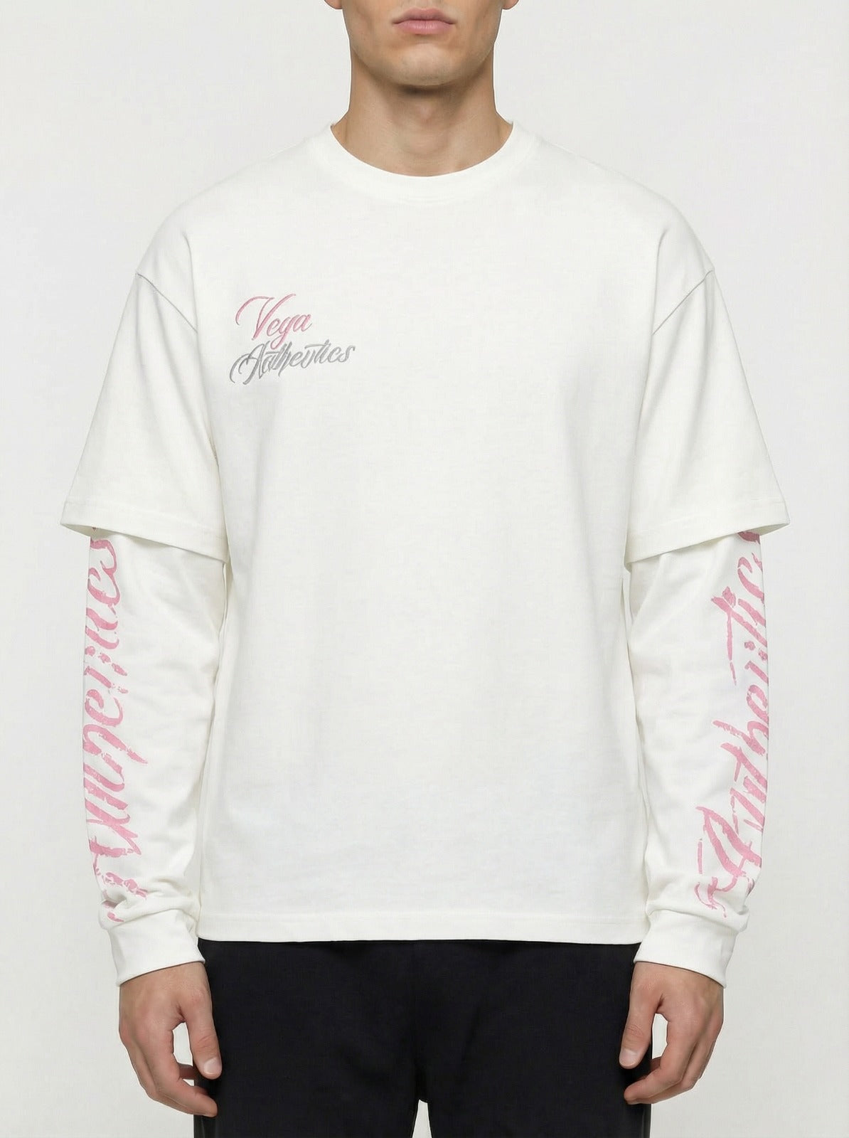 Vega Aesthetics Layered Long Sleeve Tee