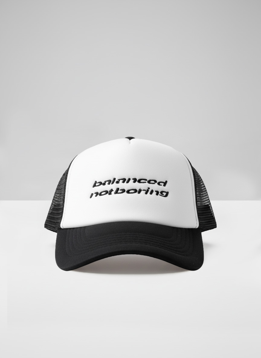 Balanced Not Boring Trucker Cap-32093