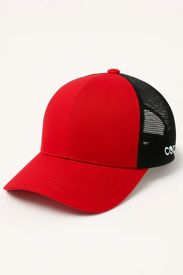 Red X Black Cap-32023