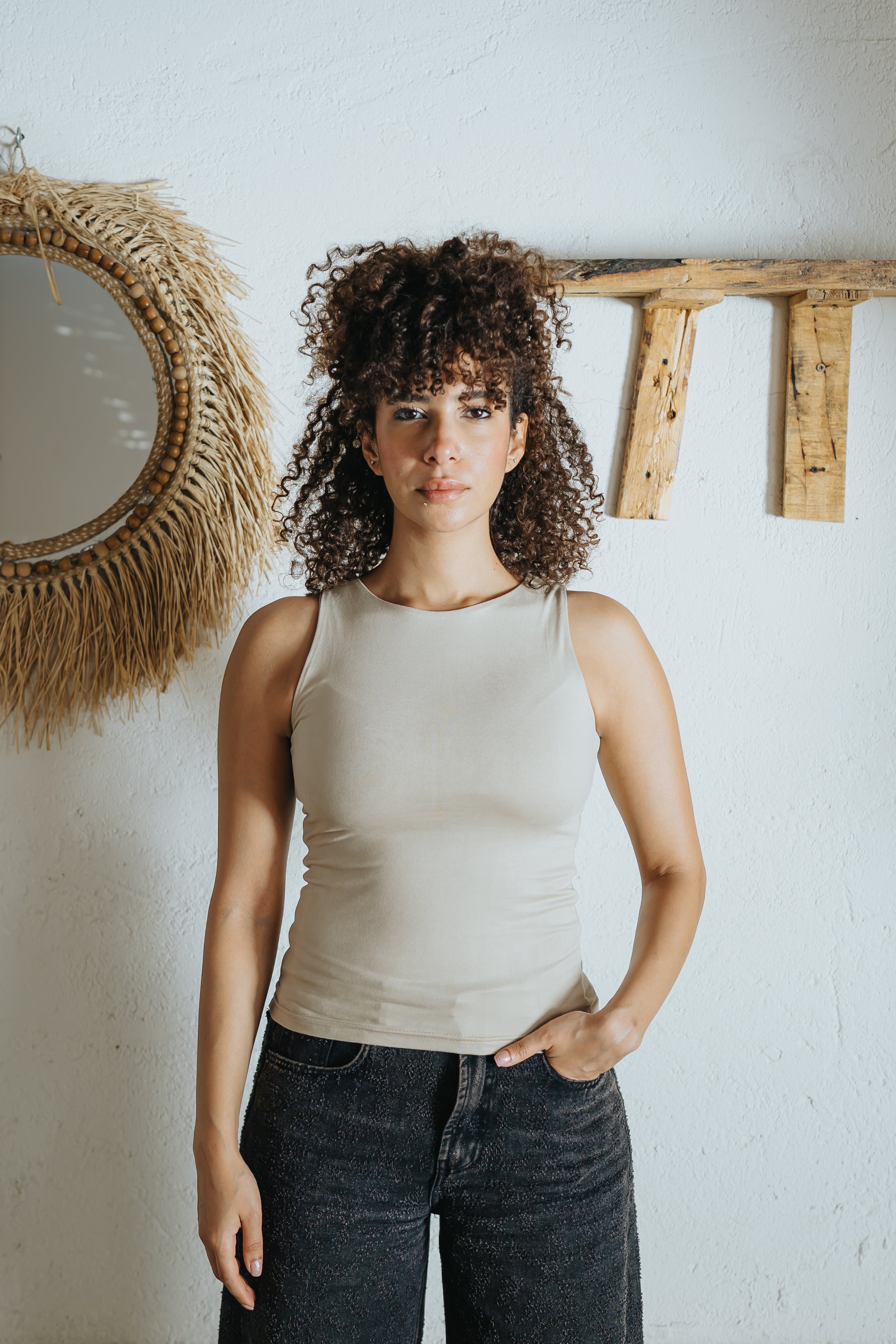 Basic Sleeveless Tank 77268