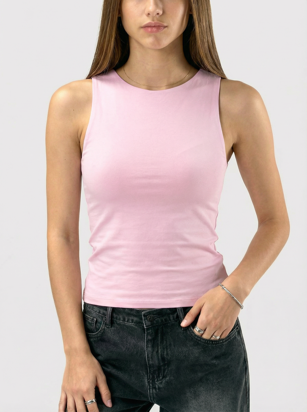 Basic Sleeveless Tank 77268