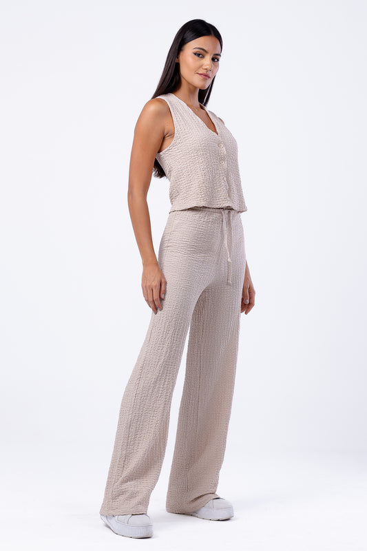 textured pant - 3269