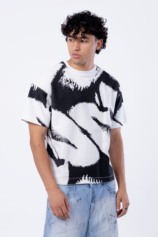 over size tee - 7525