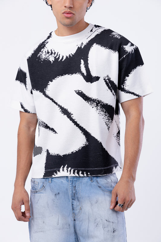 over size tee - 7525