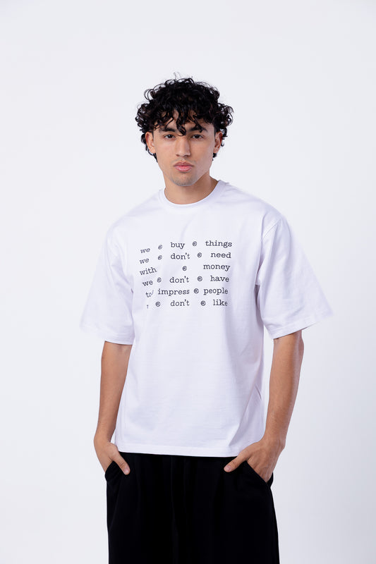printed tee - 7617