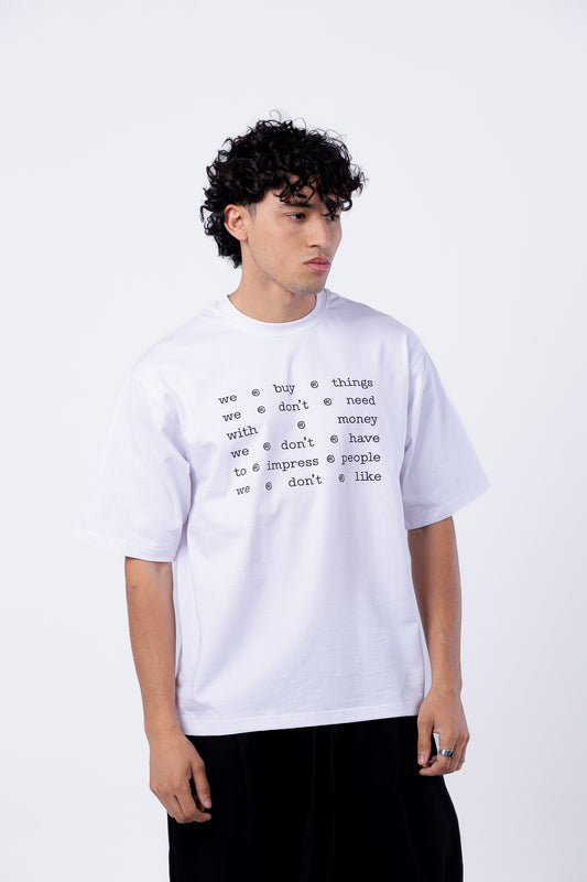 printed tee - 7617