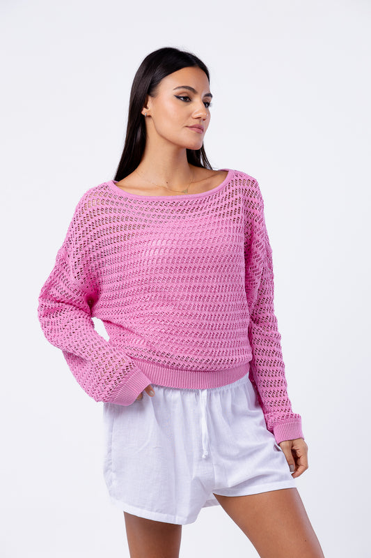 knitted top - 11547