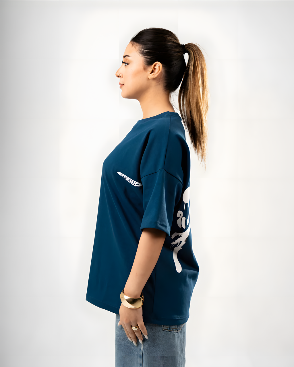 OVER SIZE T-SHIRT-7392