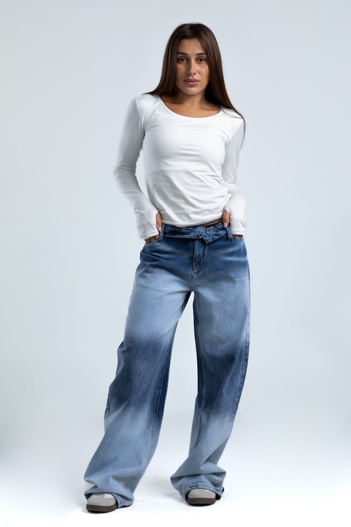 authentic wide leg jeans-1308