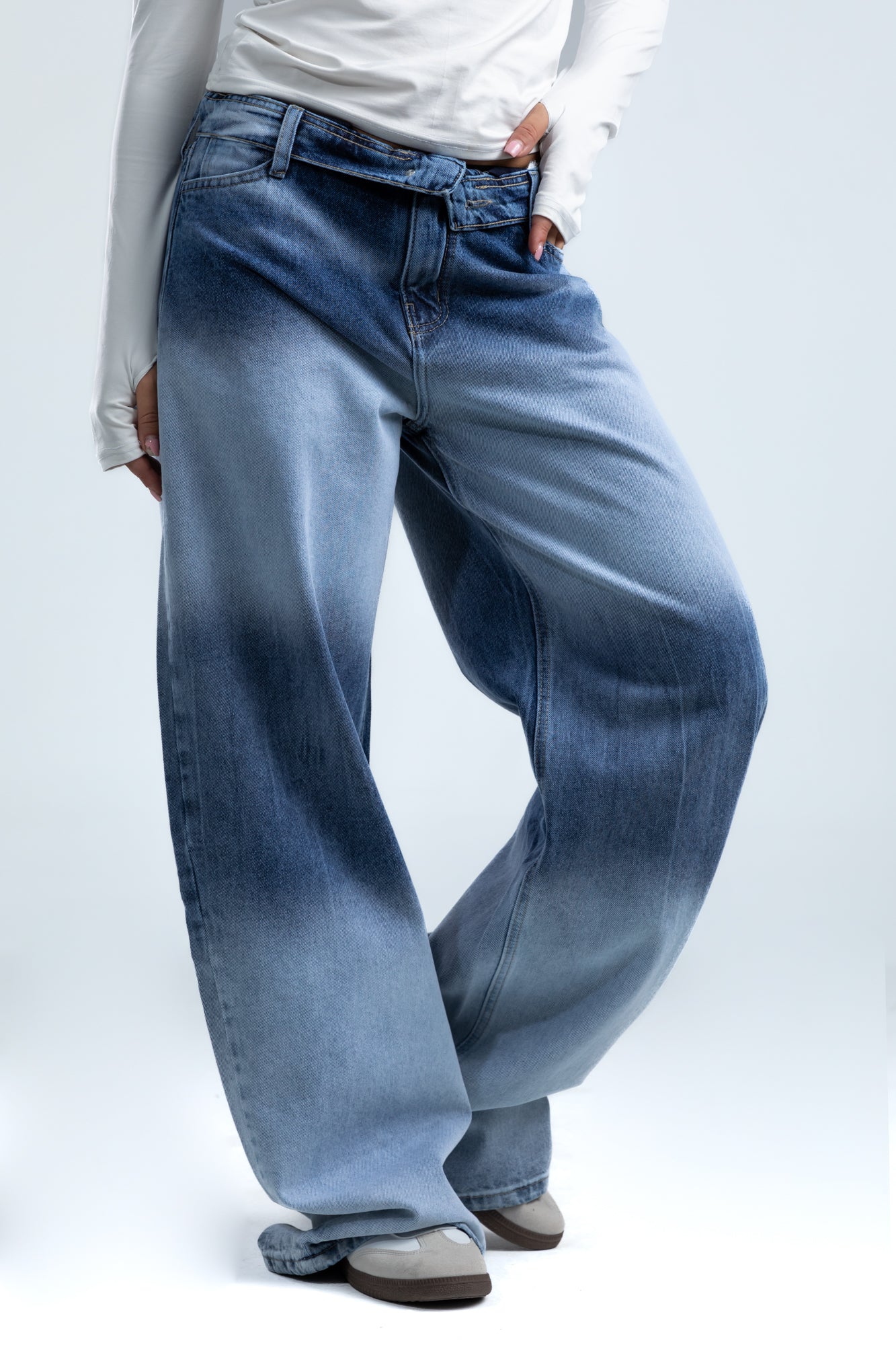 authentic wide leg jeans-1308