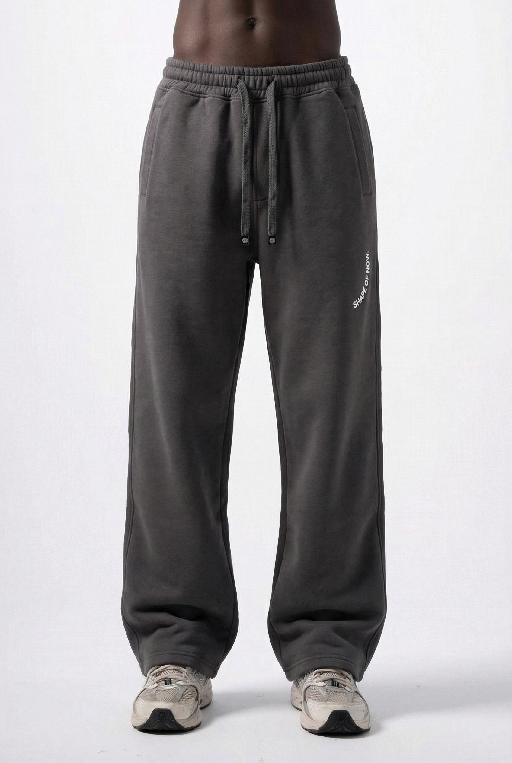 Gray sweatpants