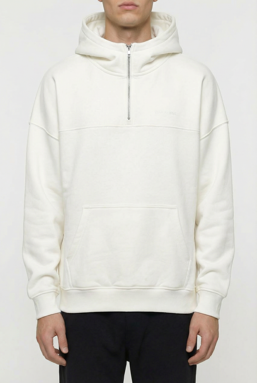 Of White Half-Zip Hoodie