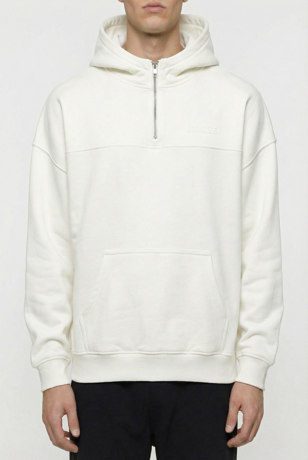 Of White Half-Zip Hoodie
