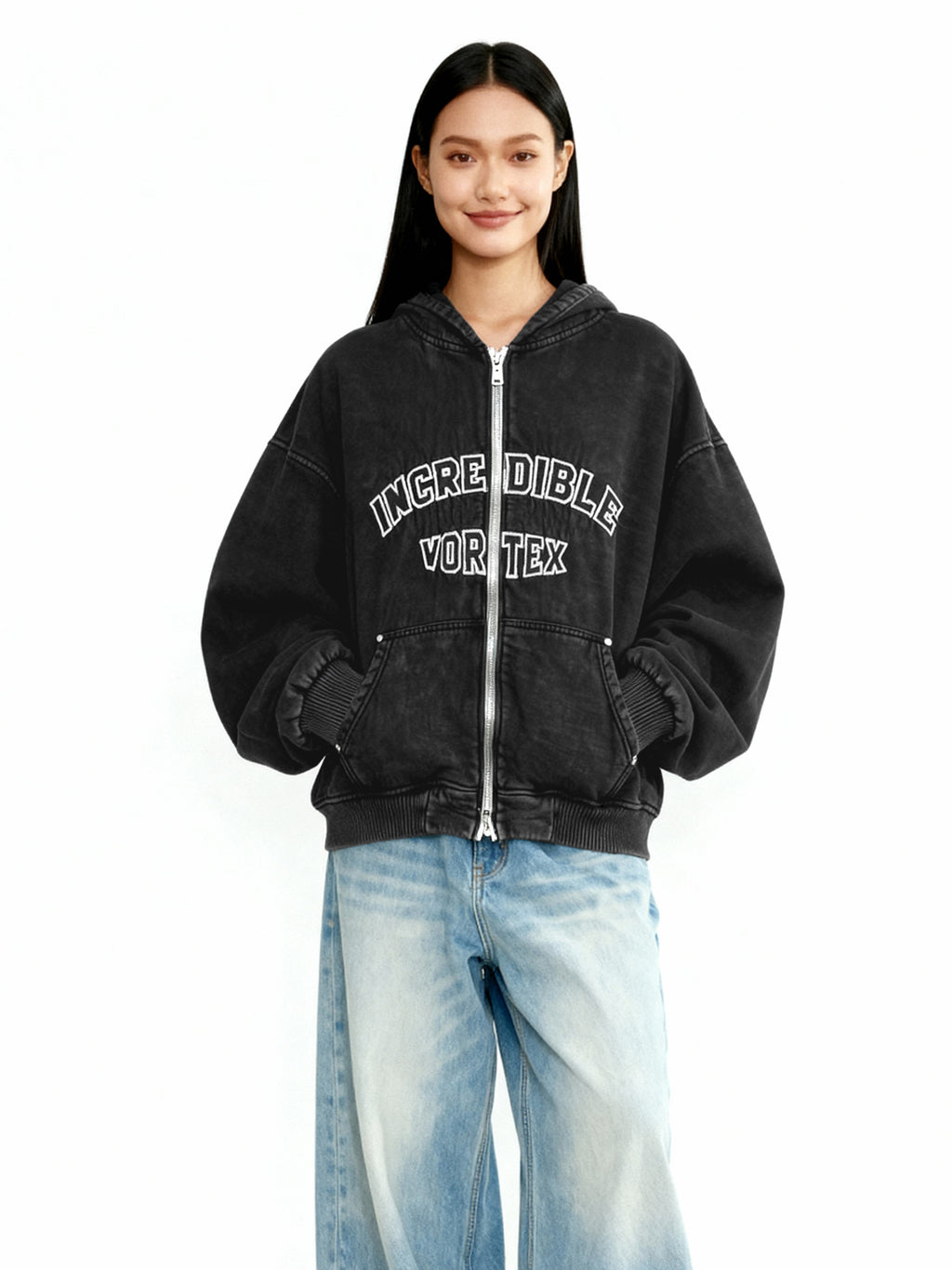 Zip-Up Hoodie 13188