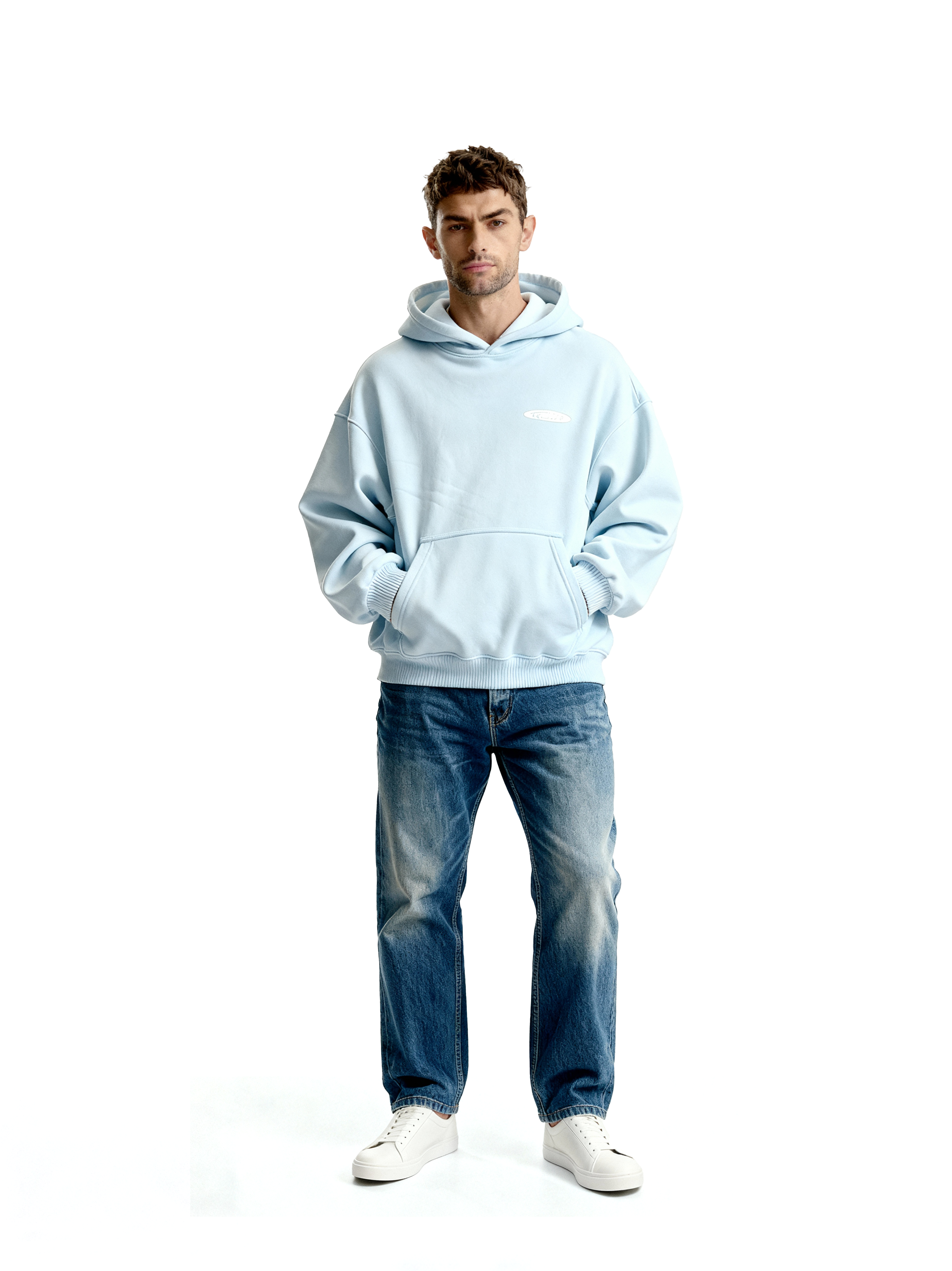 sky blue hoodie 11290