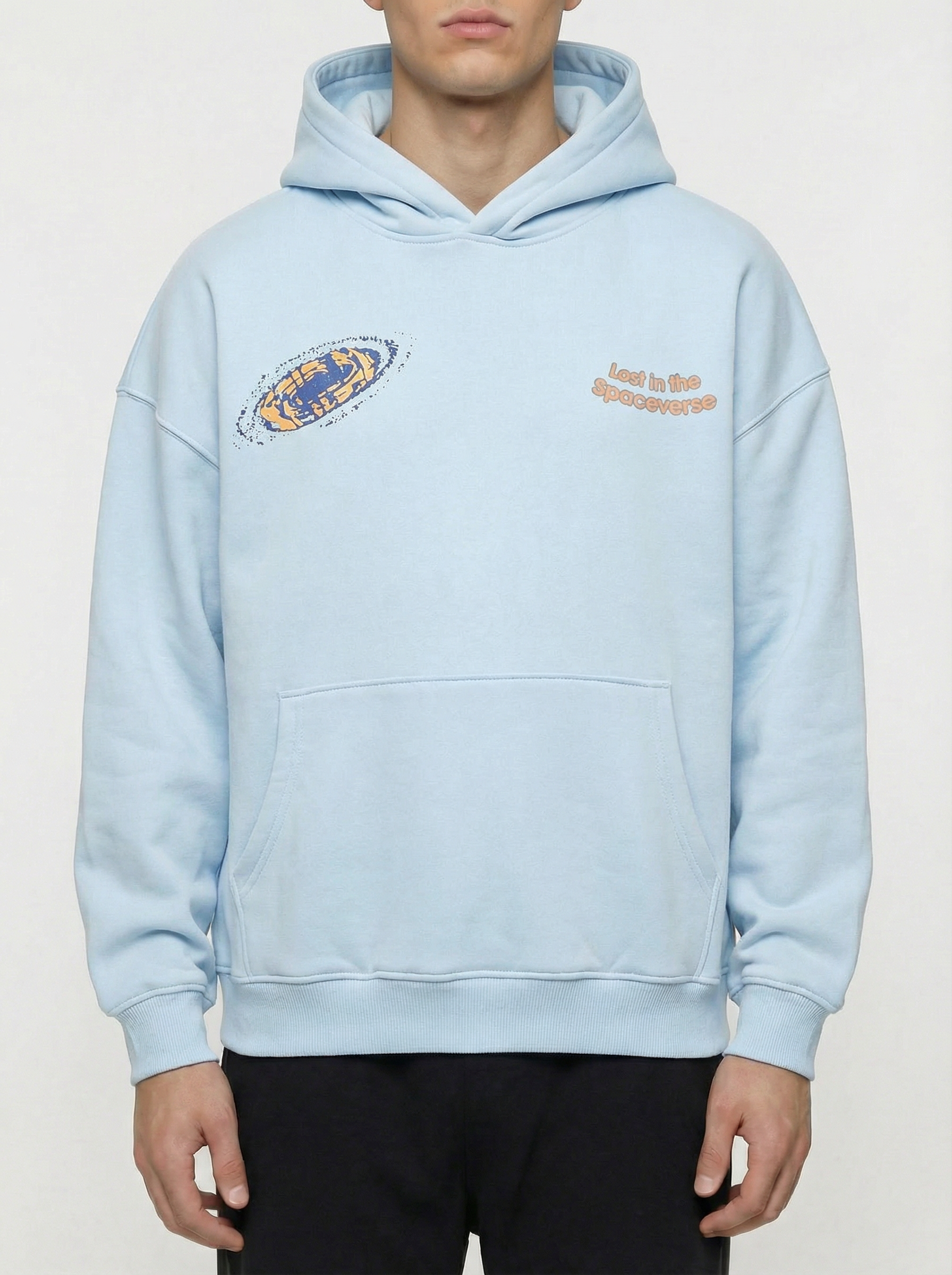 sky blue hoodie 11556