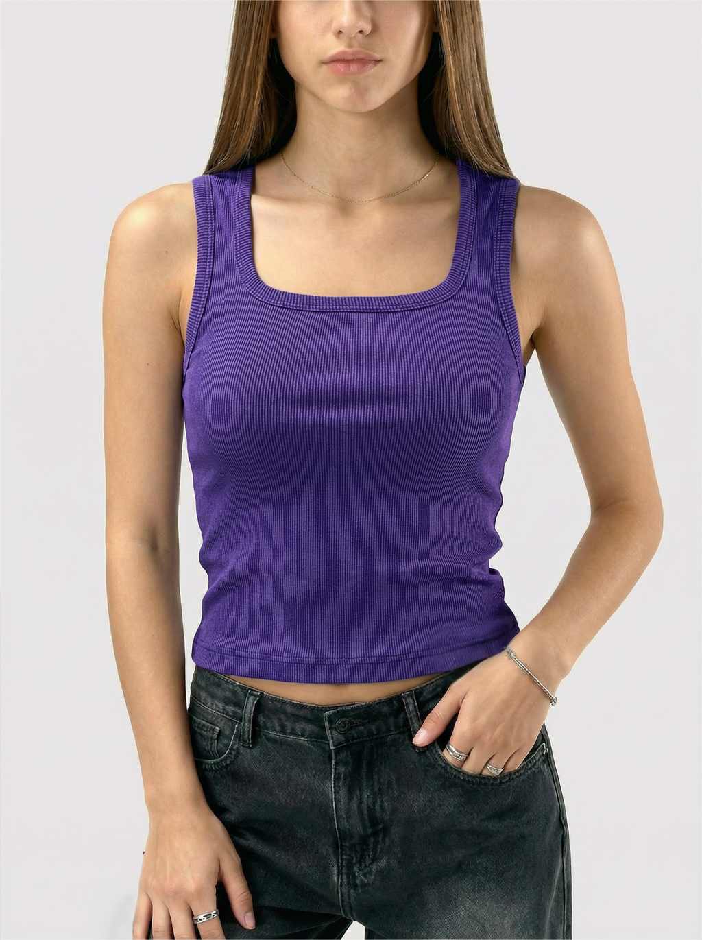 Ribbed Tank Top 77266