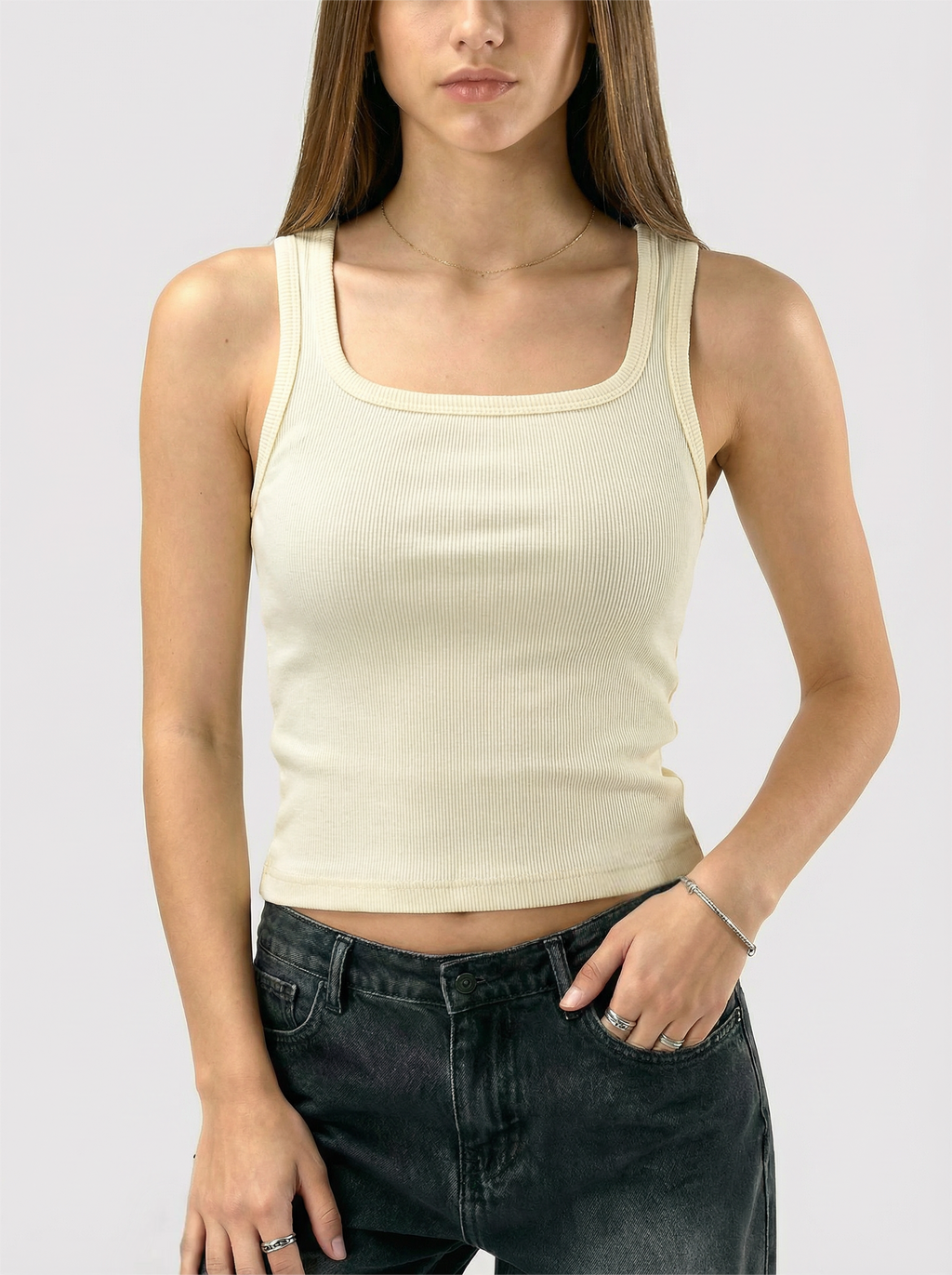 Ribbed Tank Top 77266