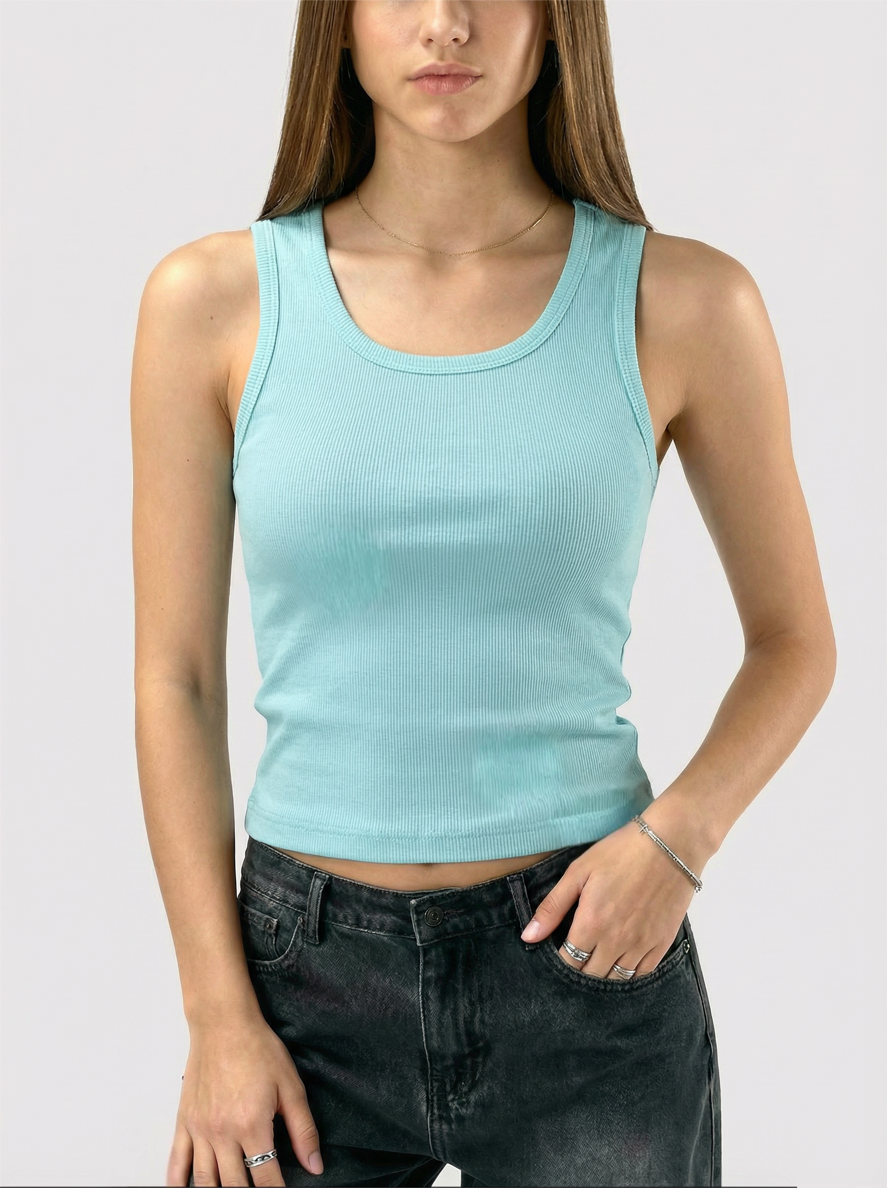 Ribbed Tank Top 77269