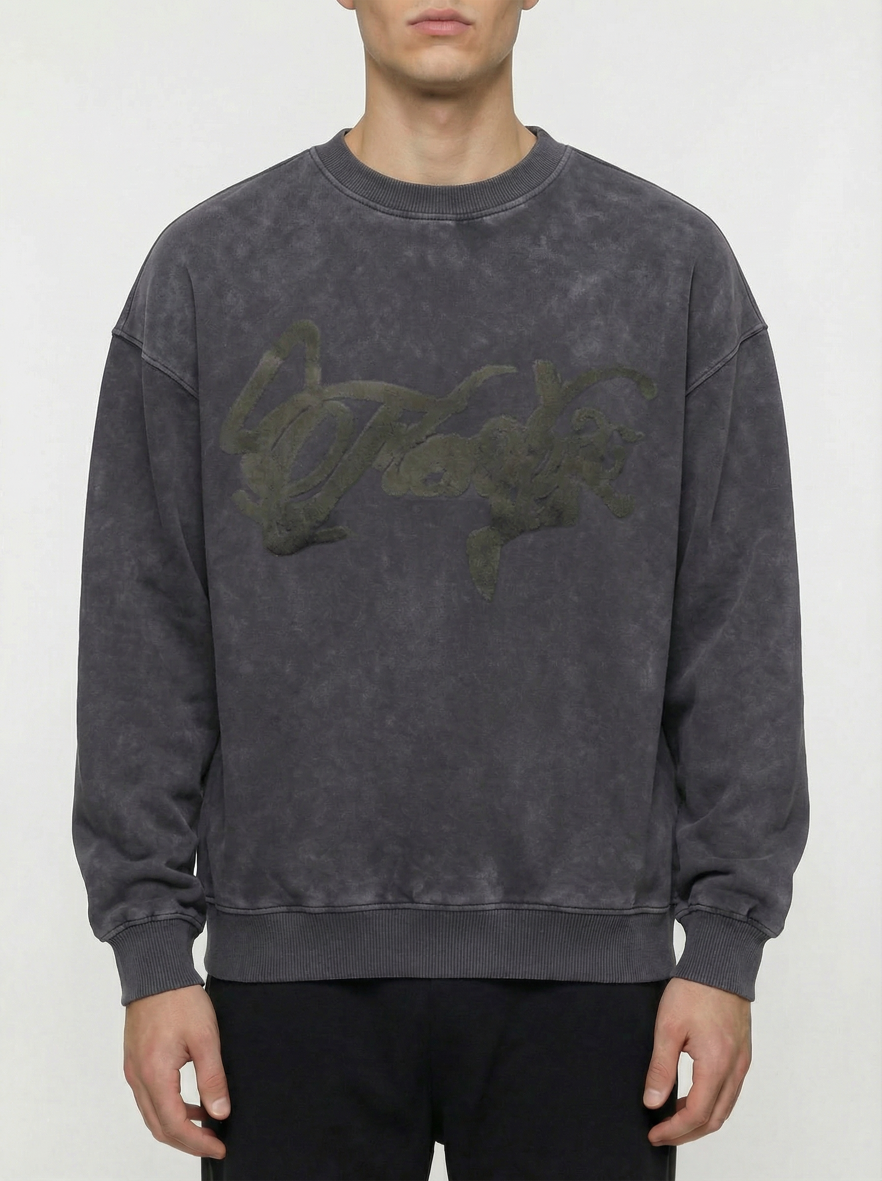 printed  crew neck 11553