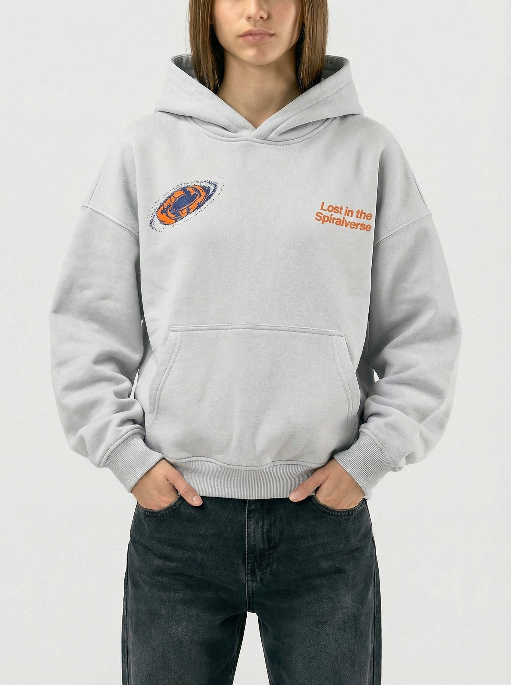 printed  hoodie 11556