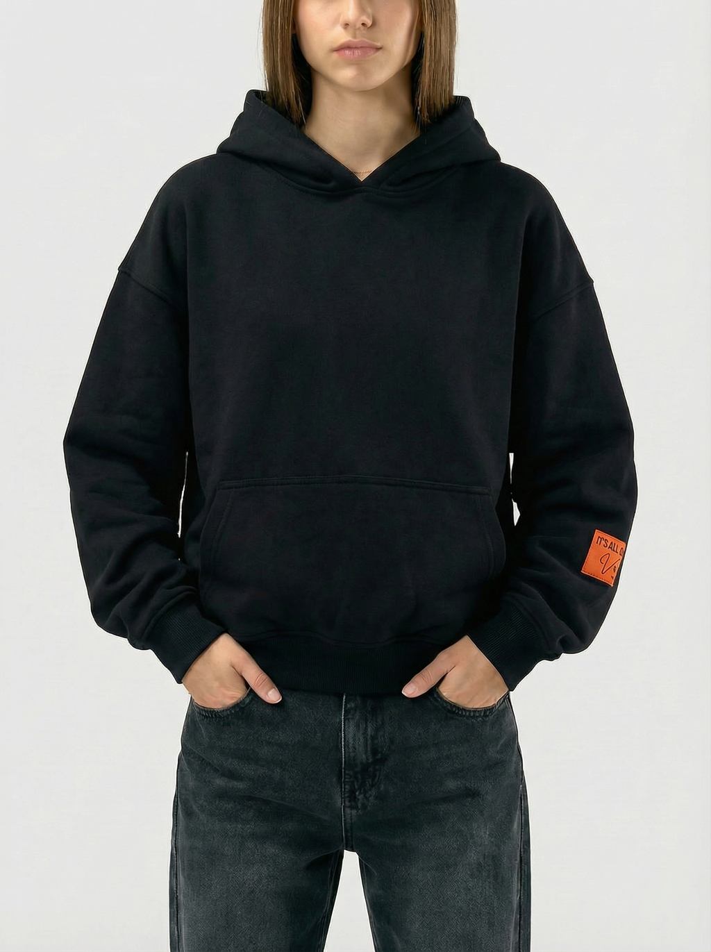 black hoodie 11809