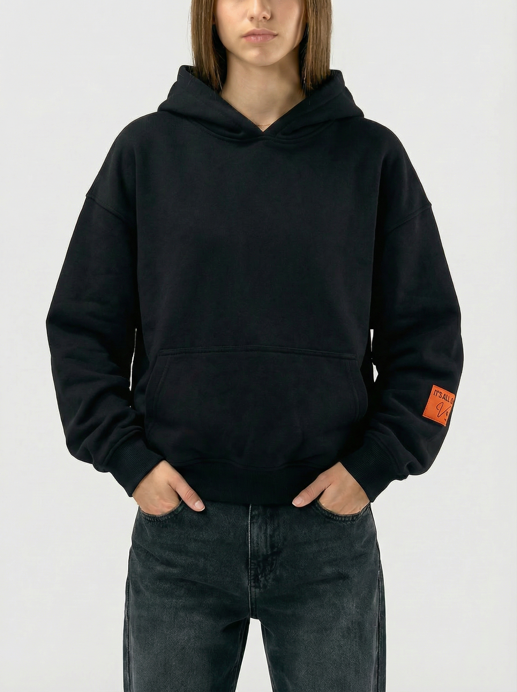 black hoodie 11809