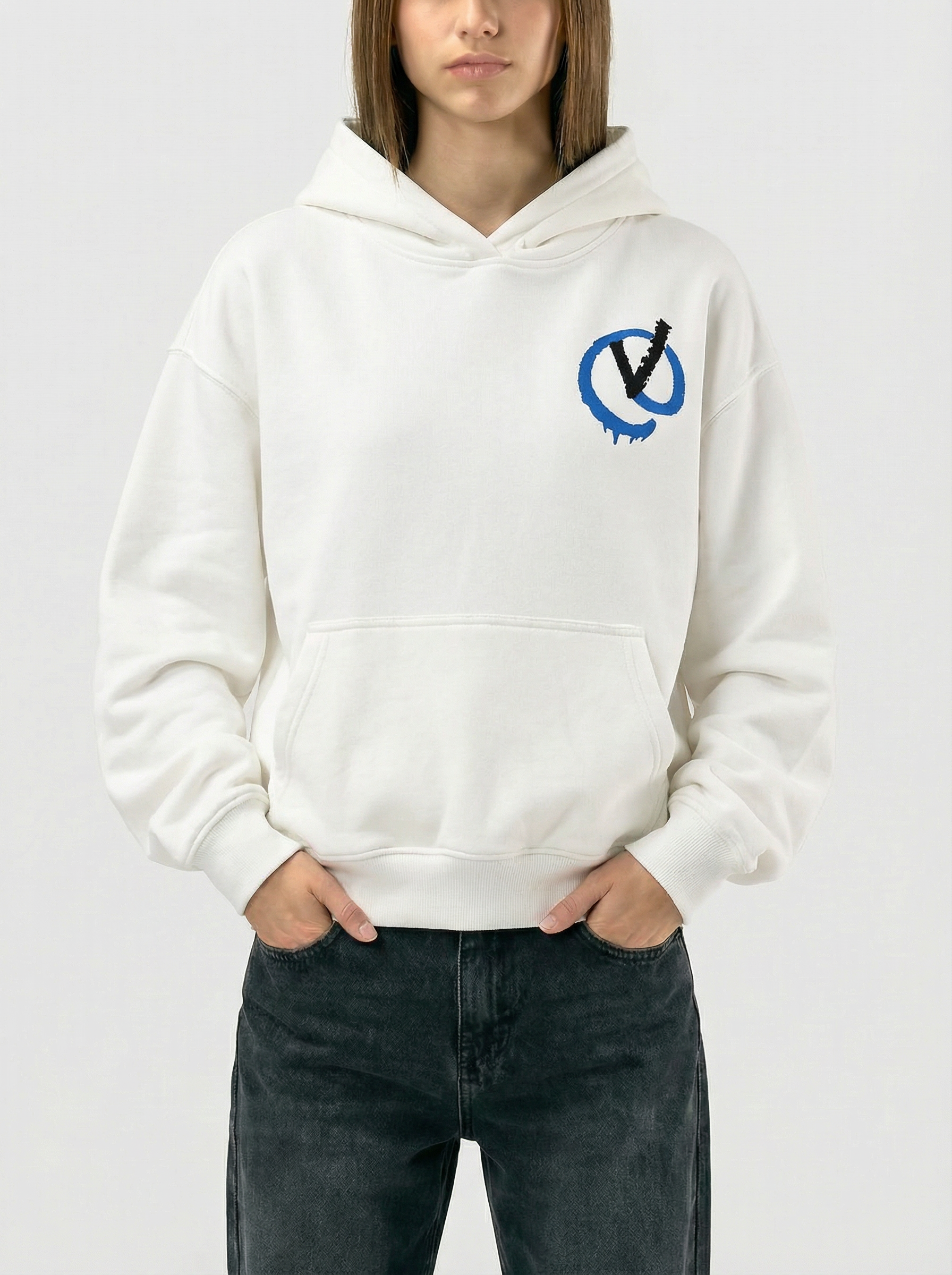 printed hoodie 11578