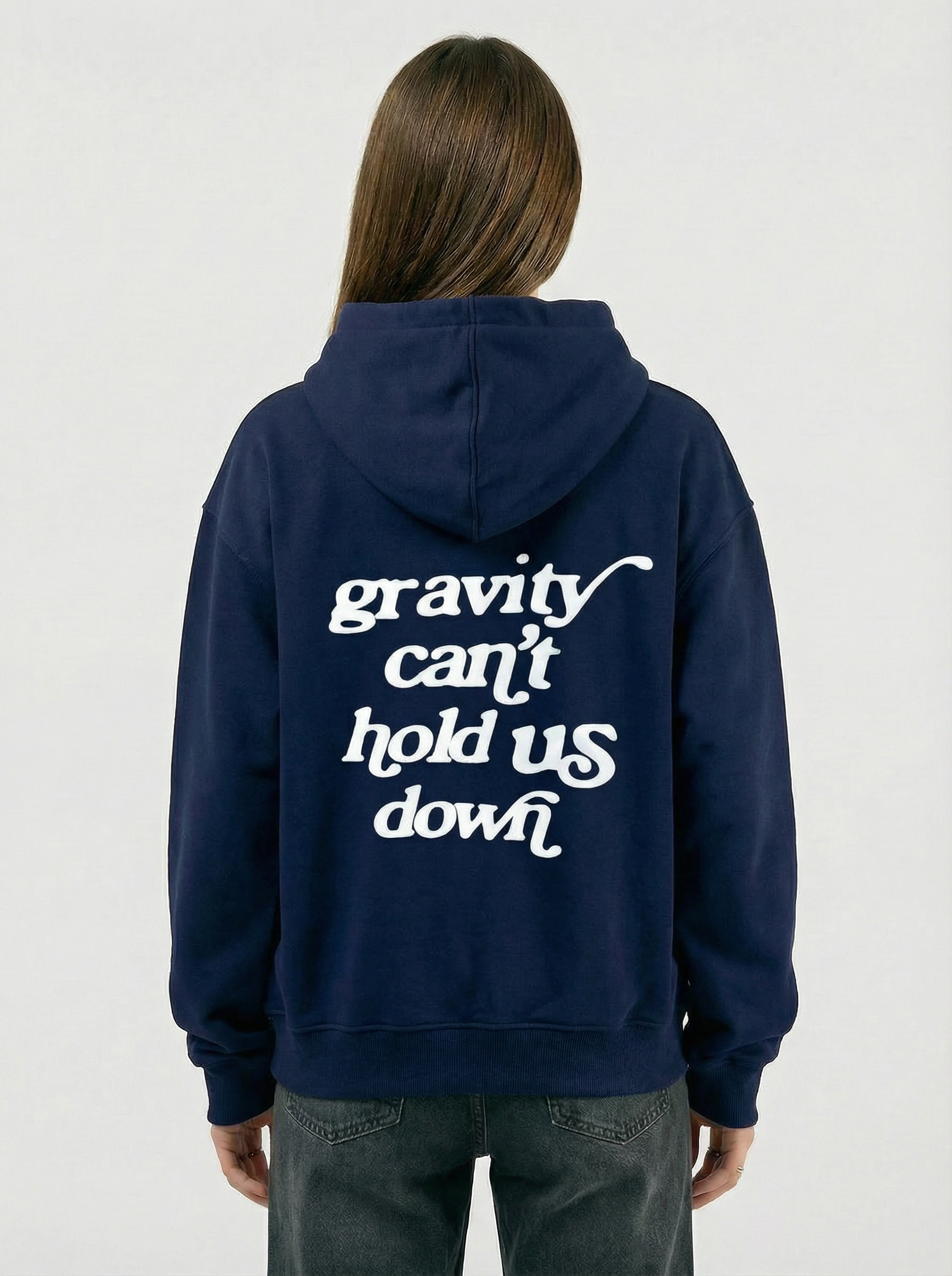 Navy blue hoodie