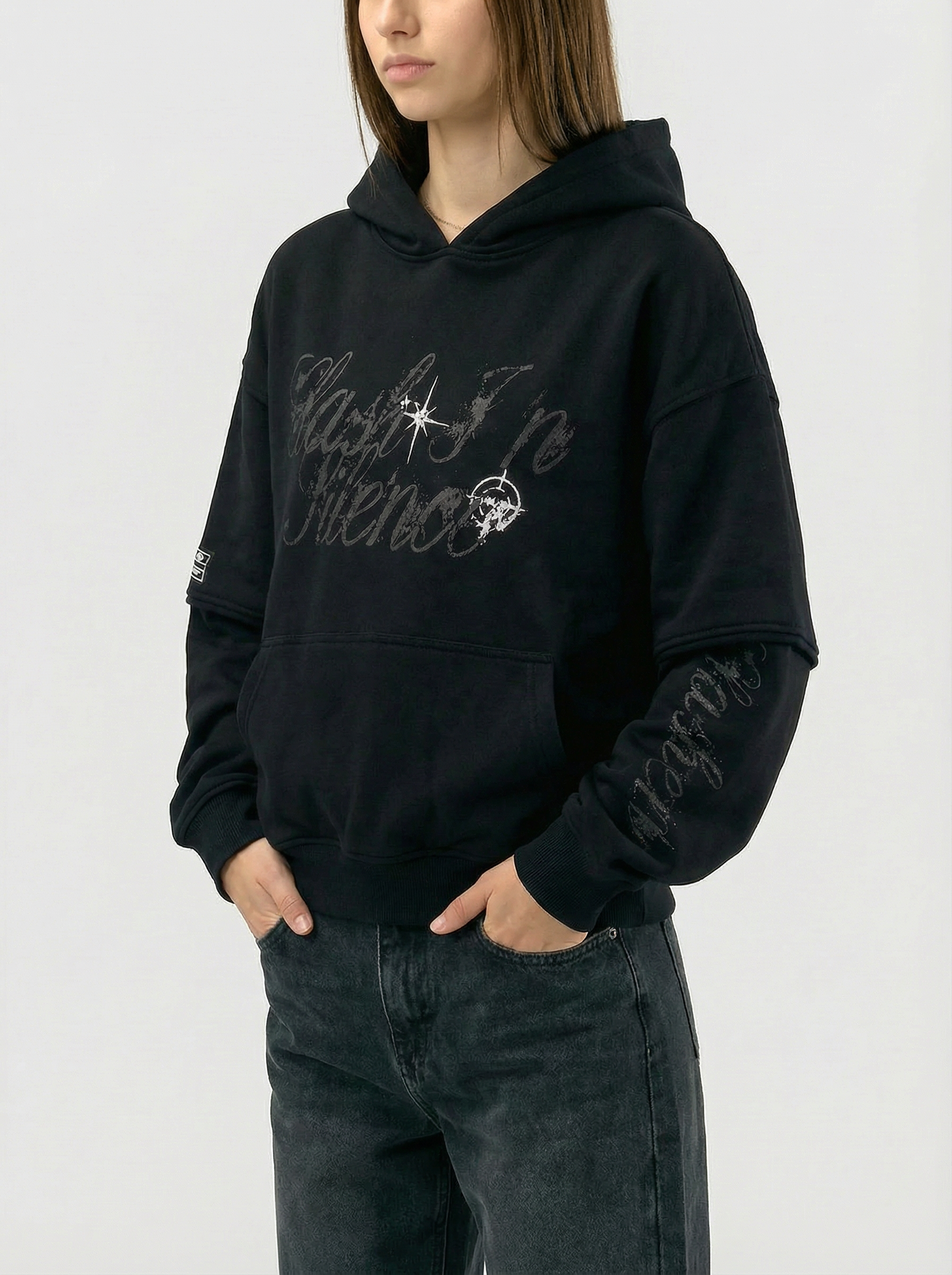 black hoodie 11576