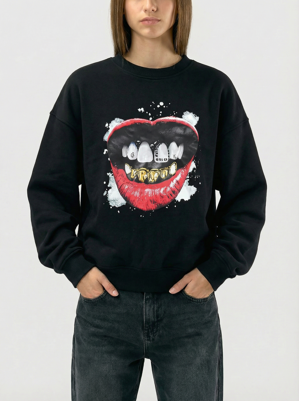 printed sweater 11561