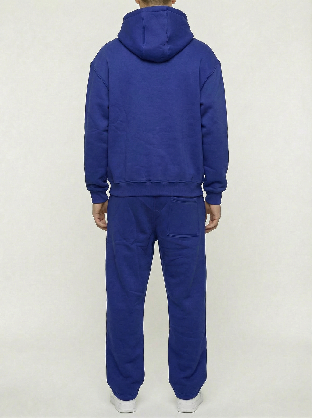 Blue Logo Hoodie & Sweatpants Set