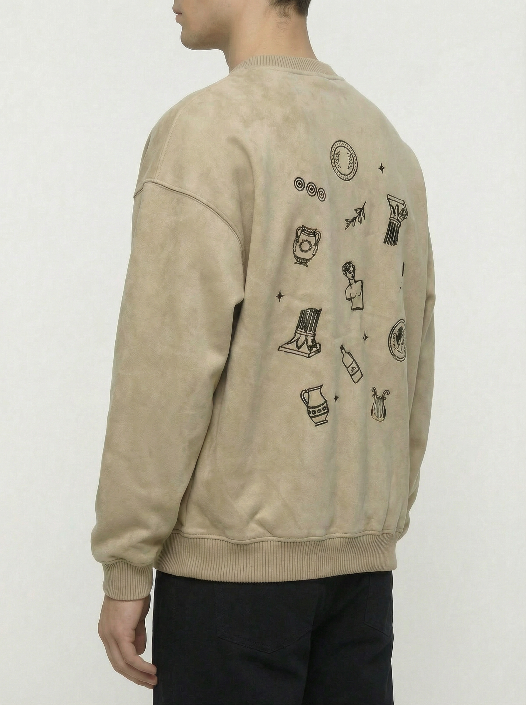 printed  crew neck 11240