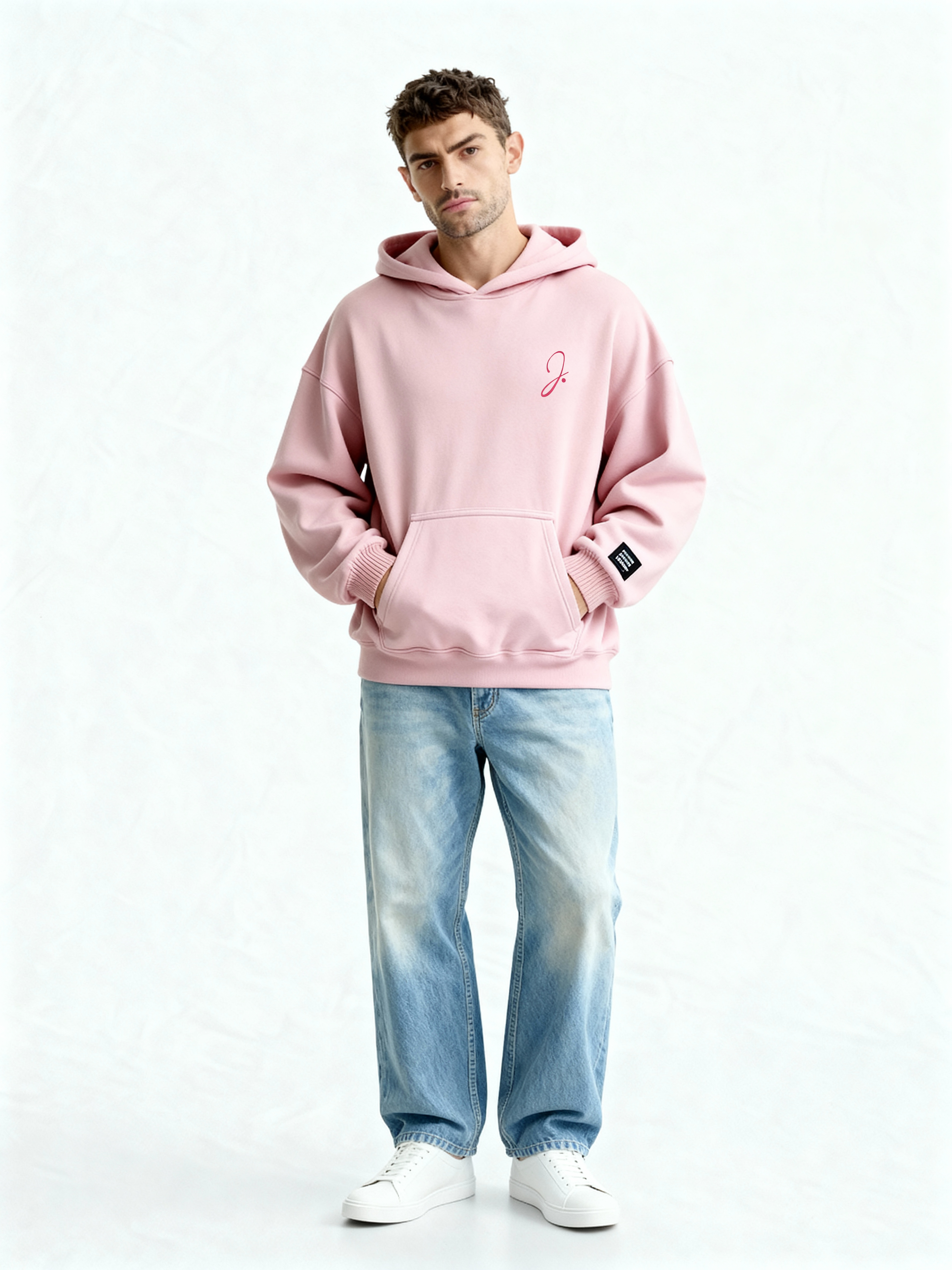 pink hoodie 11089