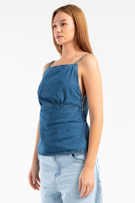 jeans basic top - 77193