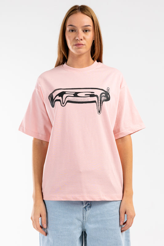 pink melt down tee - 7299