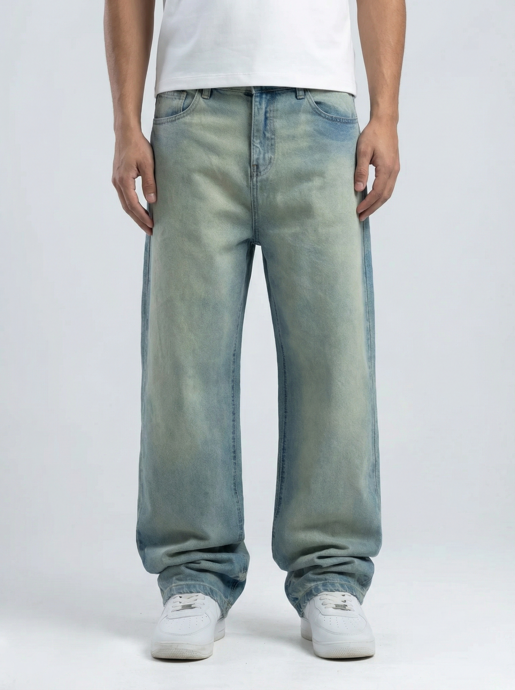 wide leg jeans