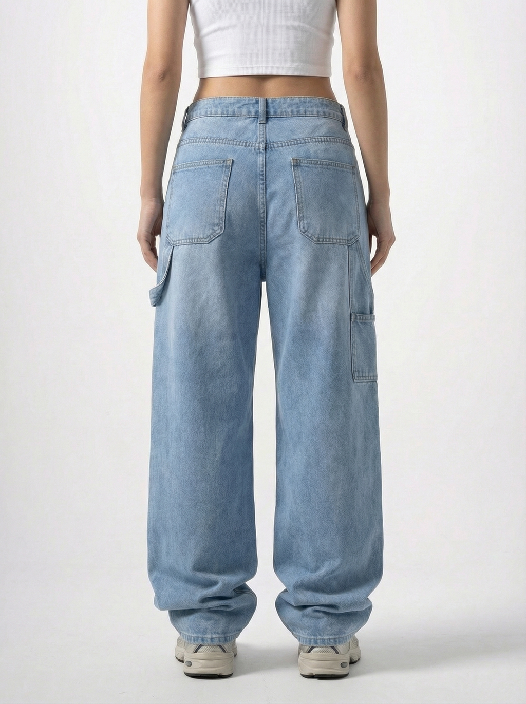 wide leg jeans