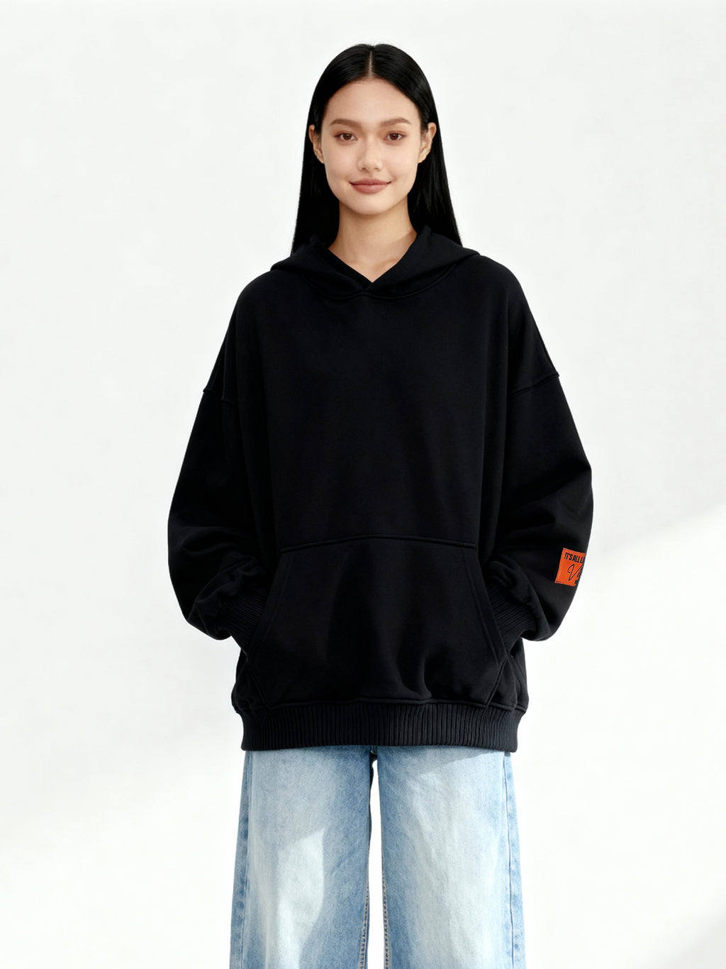 black hoodie 11809