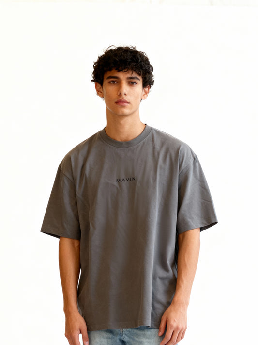 MAVIN Oversized Grey T-SHIRT 7461