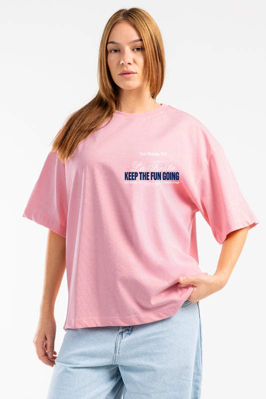 limited edtion tee pink  7581