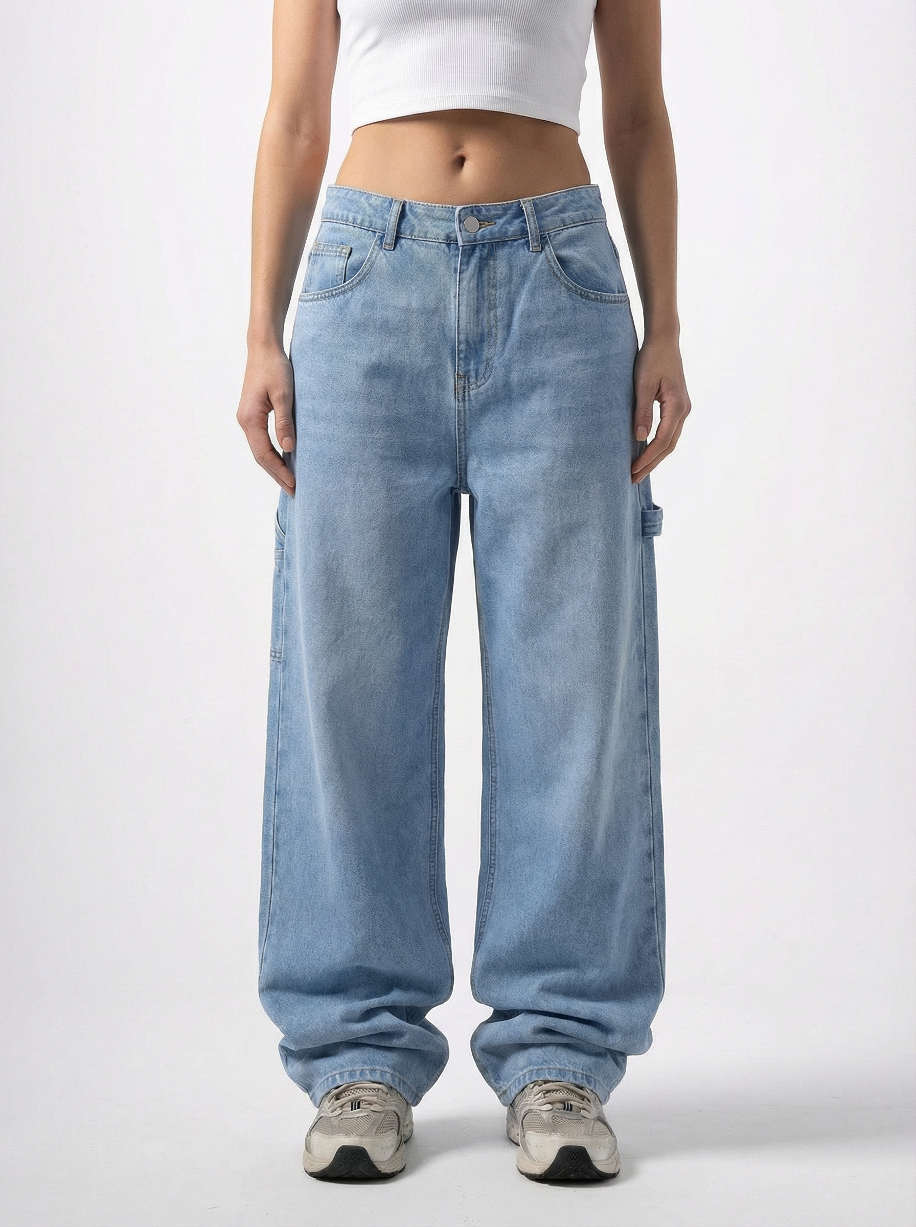 wide leg jeans